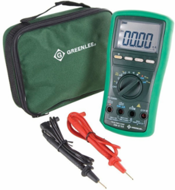 Digital Multimeter 10,000 Count, 1000V, 10A, True RMS, Backlit LCD