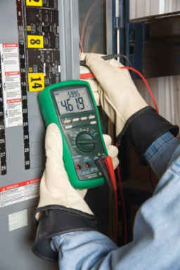 10,000-Count Digital Multimeter, 1000V, 10A, True RMS, Backlit LCD