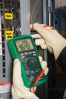 Digital Multimeter 1000V, 10A, True RMS, Backlit LCD Display