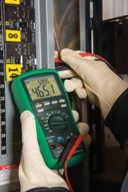 Digital Multimeter 1000V, 10A, True RMS, Backlit LCD Display