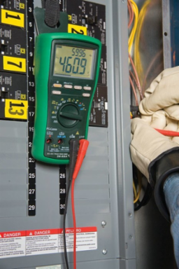 Digital Multimeter 1000V, 10A, True RMS, Backlit LCD Display
