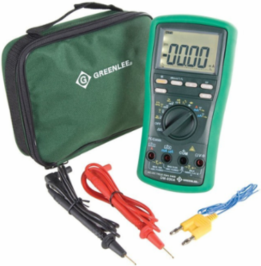 Digital Multimeter 1000V, 10A, True RMS, Backlit LCD Display