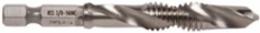 3/8 Inch-16NC Drill/Tap Bit, High-Speed Steel, Up to 10 GA Material Thickness