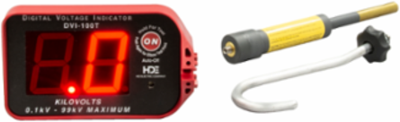 Digital Voltage Indicator Kit 100kV, 4.25 Inch Height, LED Display