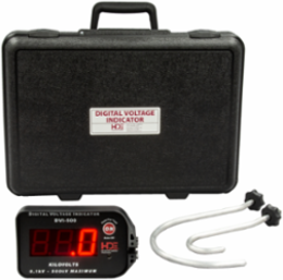 Digital Voltage Indicator 500kV with LED Display, Auto-Shutoff, and Probes