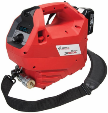 Battery Powered Hydraulic Pump, 10,000 PSI, 18V 3.0Ah Li-Ion, 14.0 Inch Length