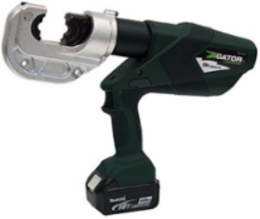 Gator 12 Ton Battery-Powered Crimper, 1.65 Inch Opening Size, 750 Kcmil Capacity