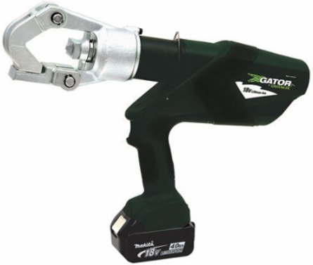 12 Ton Dieless Crimper, 1000 Kcmil Capacity, Pistol Grip, 18V Li-Ion
