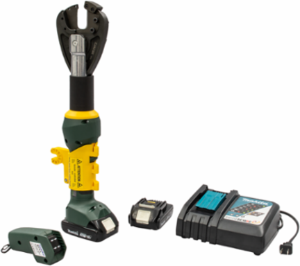 6 Ton Hard Metal Remote Cutter, 18V, 2.0Ah Battery, 19 Inch Length