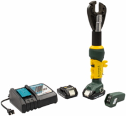 6 Ton Hard Metal Remote Cutter, 18V, 2.0Ah Battery, 19 Inch Length