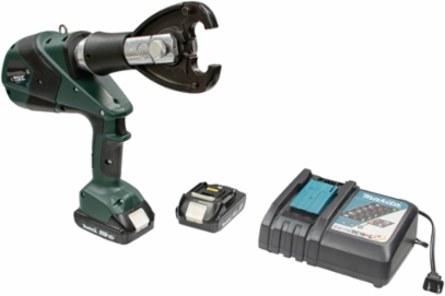 6 Ton D3 Profile Crimper, 15 Inch Length, 2.0Ah Battery, 18V Power