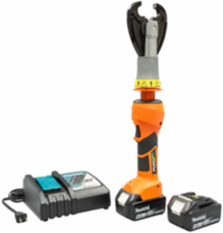 6 Ton Insulated Crimper with CJDE Head, 19 Inch Length, 120V Charger