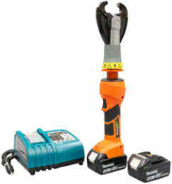 6 Ton Insulated Die Crimper, 19 Inch Length, Crimping Capacity 10-1/0 AWG