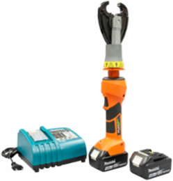 6 Ton Insulated Crimper with CJDE Head, 12,000 lbs Crimping Force, 19 Inch Length