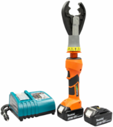 6 Ton Insulated Die Crimper with 12V Charger, 19 Inch Length
