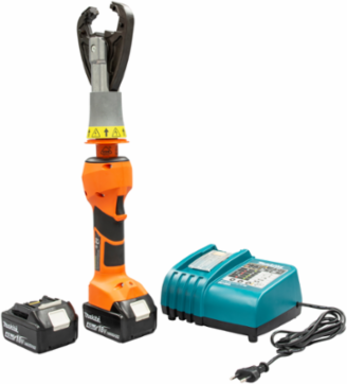 6 Ton Insulated Die Style Crimper with 19 Inch Length and 12,000 lbs Crimping Force