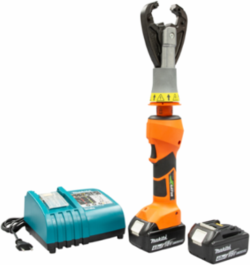 6 Ton Insulated Die Style Crimper with 19 Inch Length and 12,000 lbs Crimping Force