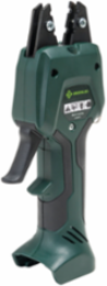 Battery Powered Crimping Tool, 12mm Jaw, 3,400 LB Force, 9 Inch Length