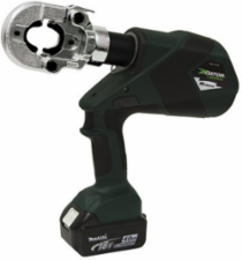 6 Ton Die Style Crimper Pistol Grip, 15.75 Inch Length, 600 kcmil Capacity