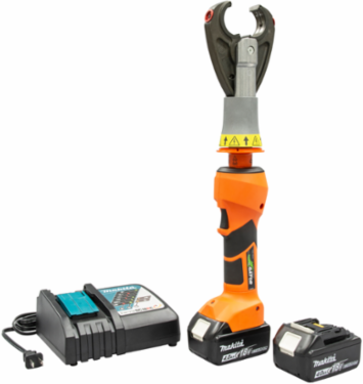 6 Ton Insulated Crimper with 120V Charger, 19 Inch Length, Bluetooth Technology