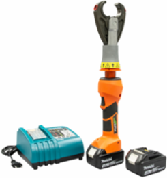 6 Ton Insulated Crimper, 19 Inch Length, Die Style, 12,000 lbs Crimping Force