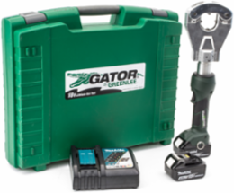 6 Ton Dieless Crimper with 750 Kcmil Capacity, 19.5 Inch Length, Li-Ion Battery