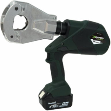 6 Ton Dieless Crimper, 6 AWG - 750 Kcmil, Bluetooth, 14.875 Inch Length
