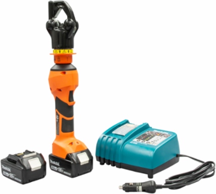 6 Ton Insulated Crimper with 6ID Head, 16 Inch Length, Variable Crimping Force