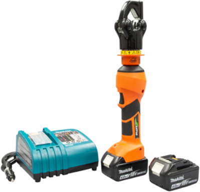 6 Ton Insulated Crimper with 6ID Head, 16 Inch Length, Variable Crimping Force