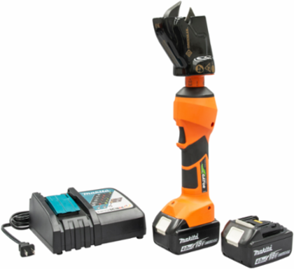 20 mm Insulated Cable Cutter with 120V Charger, 15.25 Inch Length, Scissor Style