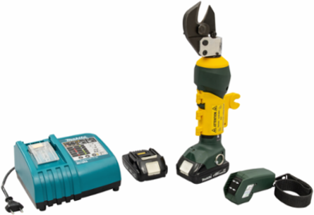 20mm Gator Remote Wire Cutter, 18V Battery Powered, Weighs 4.6 LB