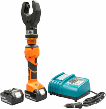 Insulated Cable Cutter 1" Cutting Capacity, 12V Charger, Hardened Steel