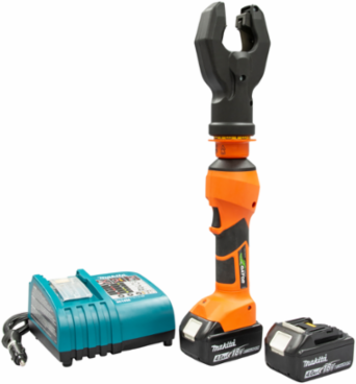 Insulated Cable Cutter 1" Cutting Capacity, 12V Charger, Hardened Steel