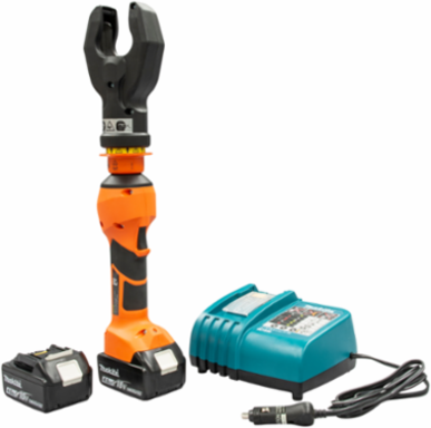 Insulated Cable Cutter 1.38 Inch Jaw, 12V Charger, Scissor Style