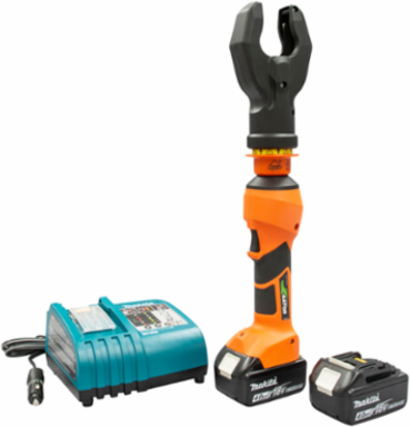Insulated Cable Cutter 1.38 Inch Jaw, 12V Charger, Scissor Style
