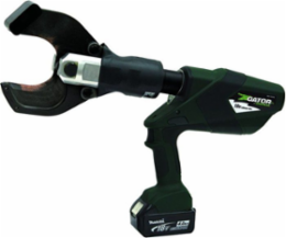 Gator Cable Cutter 3-3/8 Inch, 12V Li-ion, Scissor Style, Black
