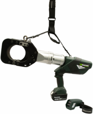Gator 105mm Guillotine Remote Cable Cutter with 12V Charger, Hardened Steel