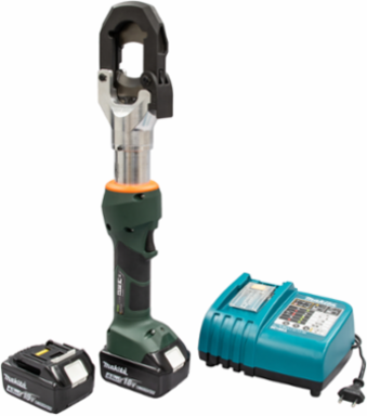 Gator Guillotine Hard Metal Cutter 45 mm, ACSR Capacity, 230V Charger