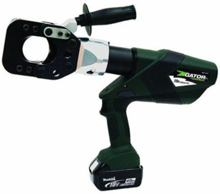 Battery-Powered Wire Cutter, 2.16 Inch Jaw Size, Li-Ion, 230V