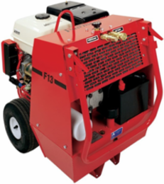 Gas Powered Hydraulic Power Unit 13 HP 2000 PSI 5-8 GPM 13 Inch Tires