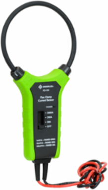 10 Inch Flex Clamp Current Probe, CAT IV 600V, Measures 30A/300A/3000A