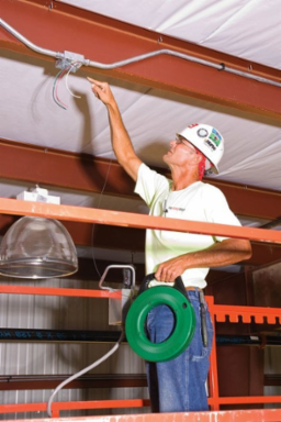 125 Foot Steel Fish Tape with 400 LB Tensile Strength