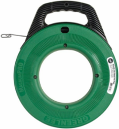 125 Foot Steel Fish Tape with 400 LB Tensile Strength