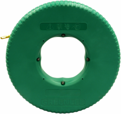 REEL-X 100' Non-Conductive Fish Tape, 300 lb Tensile Strength, Fiberglass