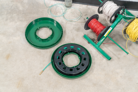 REEL-X 100' Non-Conductive Fish Tape, 300 lb Tensile Strength, Fiberglass