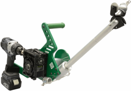Handheld 1,000 lb Versi-Tugger Cable Puller, 1/2" - 4" Conduit, Aluminum & Steel