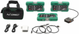 Pull Connect 3-Piece Cable Pulling System, 2000 ft Indoor Range, Battery Powered