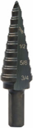 3/4 Inch Step Bit, Multi-hole Design, Cuts Up to 10 Gauge Metal