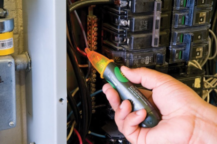 Adjustable Voltage Detector, AC V 5-1000, CAT IV 1000V, Non-Contact, 50-500Hz