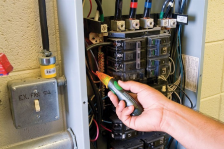 Adjustable Voltage Detector, AC V 5-1000, CAT IV 1000V, Non-Contact, 50-500Hz